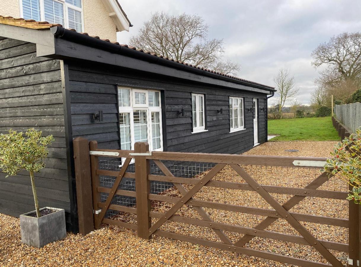 Near Woodbridge The Annexe Eyke Fantastic Views With Dog Secure Garden And Paddock Villa Exterior foto