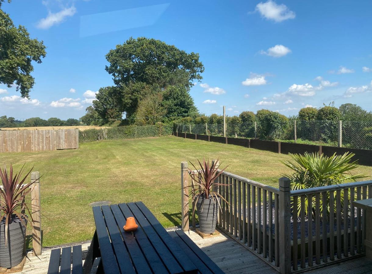 Near Woodbridge The Annexe Eyke Fantastic Views With Dog Secure Garden And Paddock Villa Exterior foto
