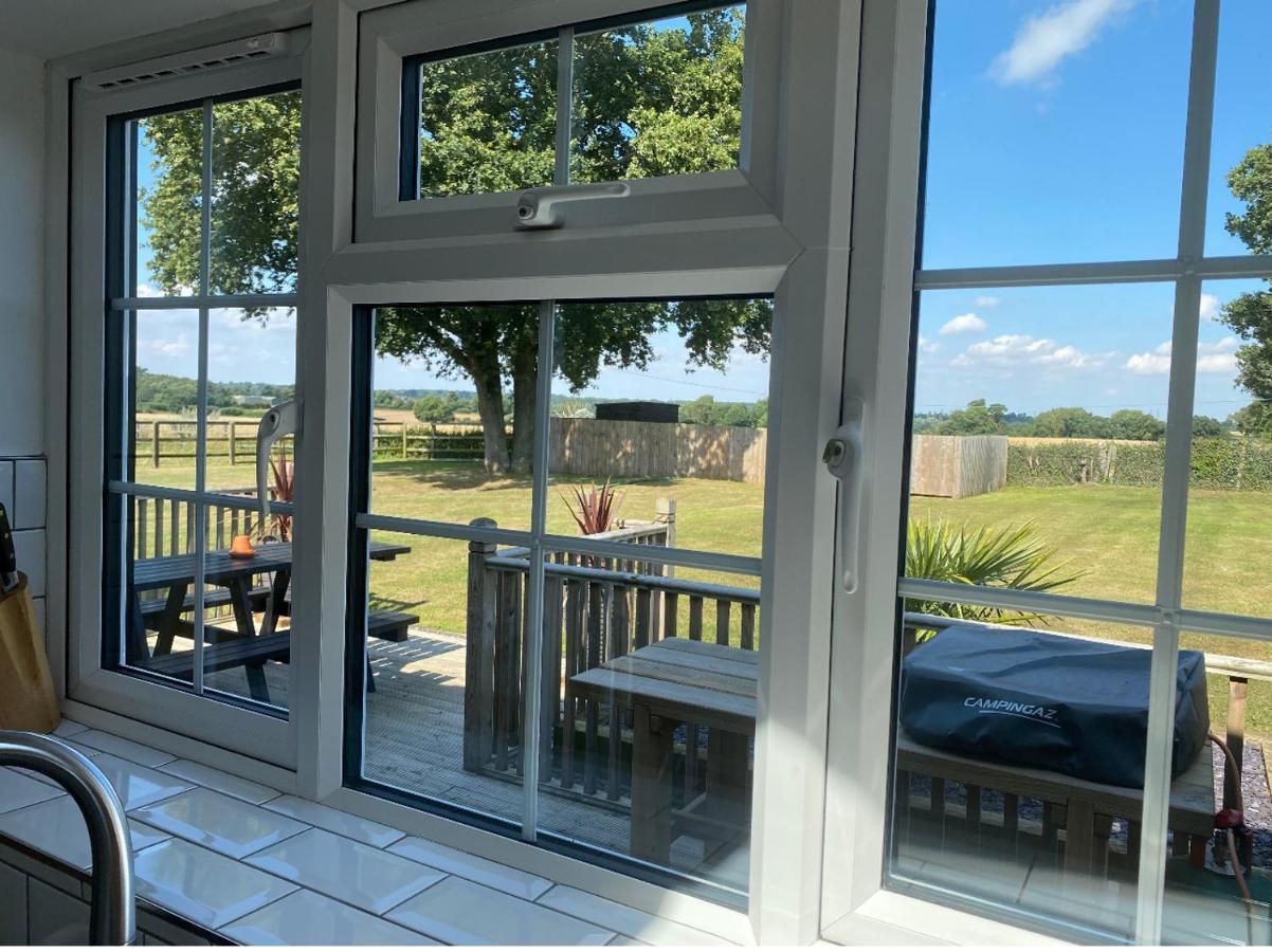 Near Woodbridge The Annexe Eyke Fantastic Views With Dog Secure Garden And Paddock Villa Exterior foto
